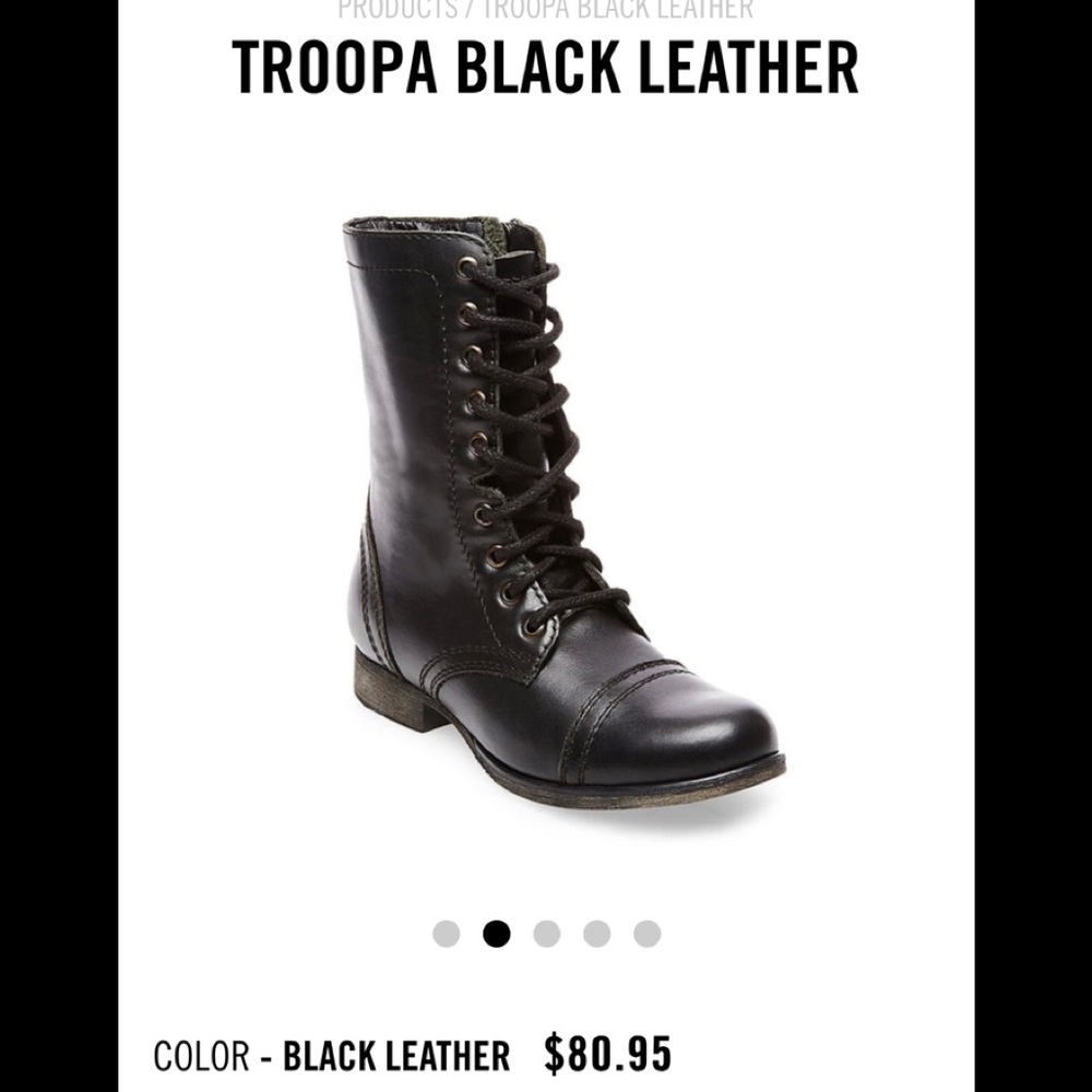 * Brand New NBW Steve Madden Troopa Boots